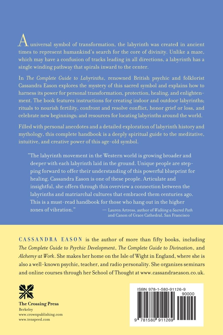 Rückseitencover The Complete Guide to Labyrinths