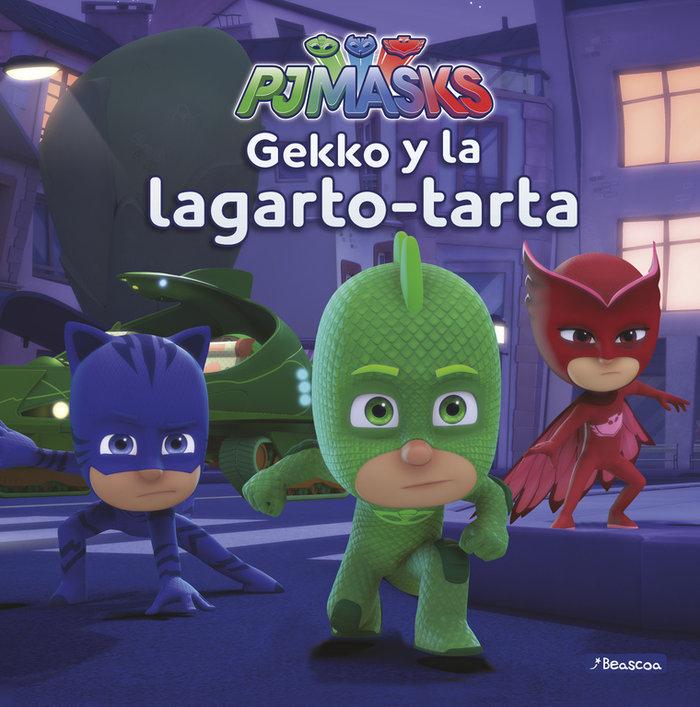 Vorderes Coverbild PJ Masks. Gekko y la lagarto-tarta