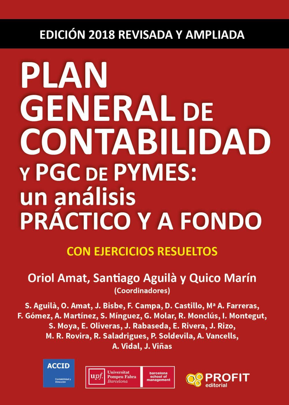Vorderes Coverbild Plan General de Contabilidad y PGC de pymes : un análisis práctico y a fondo