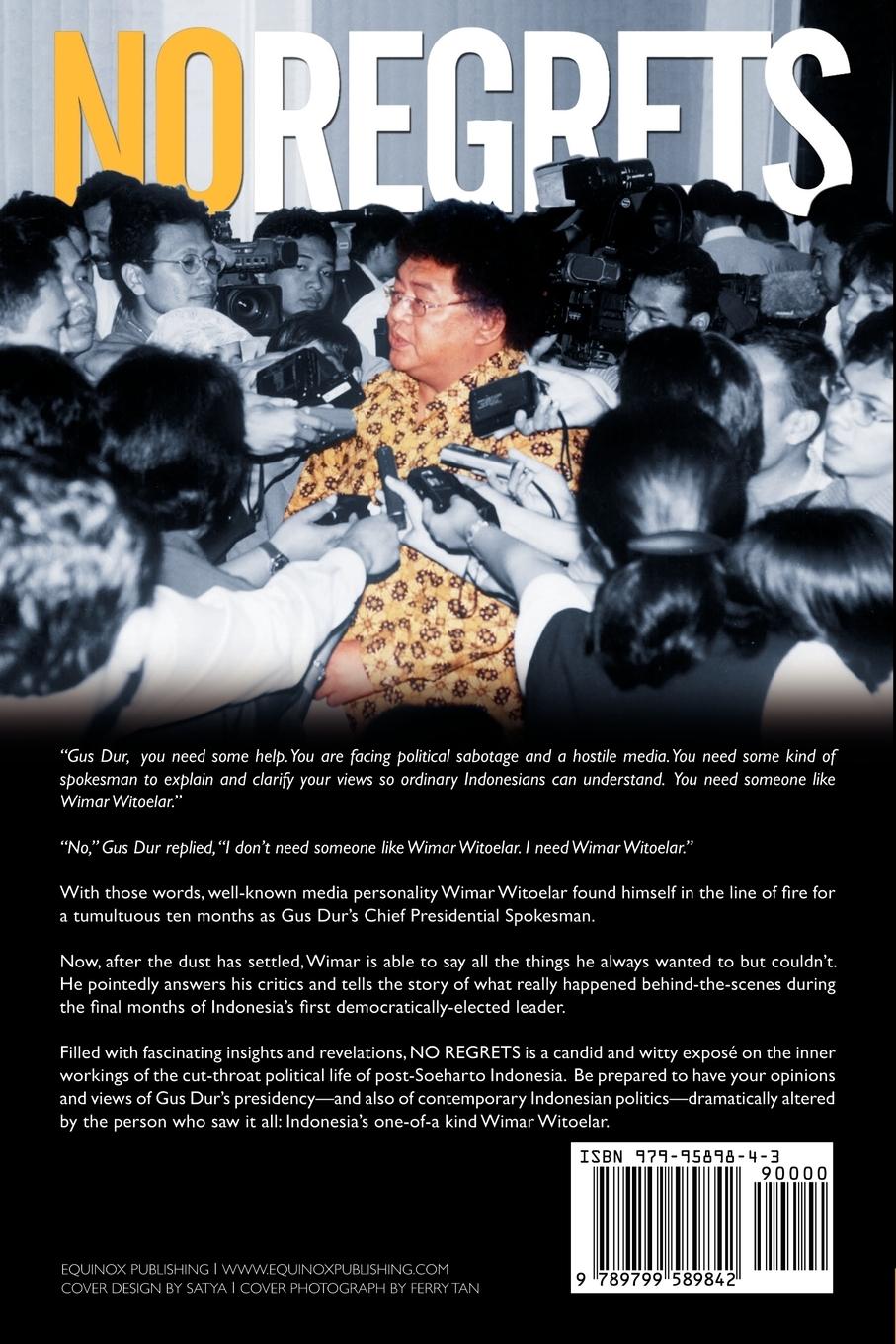 Rückseitencover No Regrets