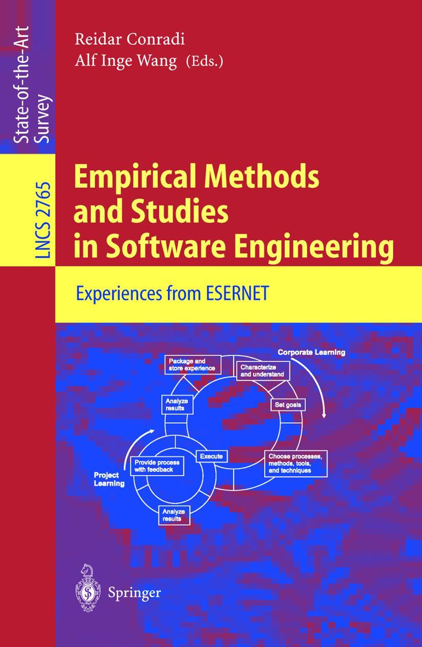 Vorderes Coverbild Empirical Methods and Studies in Software Engineering