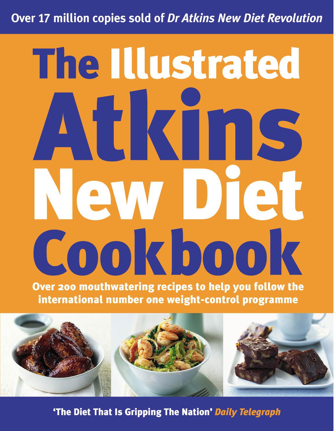 Vorderes Coverbild The Illustrated Atkins New Diet Cookbook