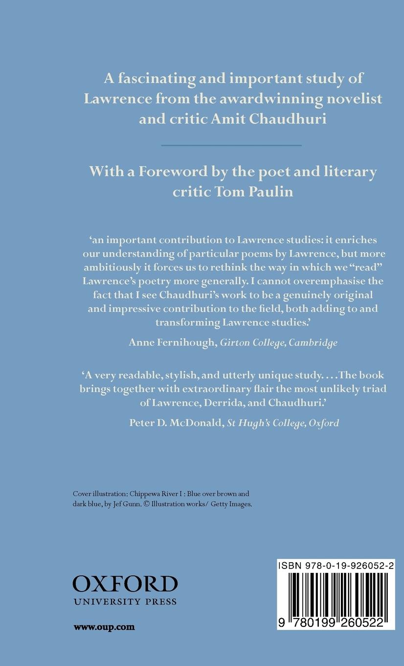 Rückseitencover D. H. Lawrence and 'Difference'