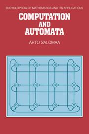 Vorderes Coverbild Computation and Automata