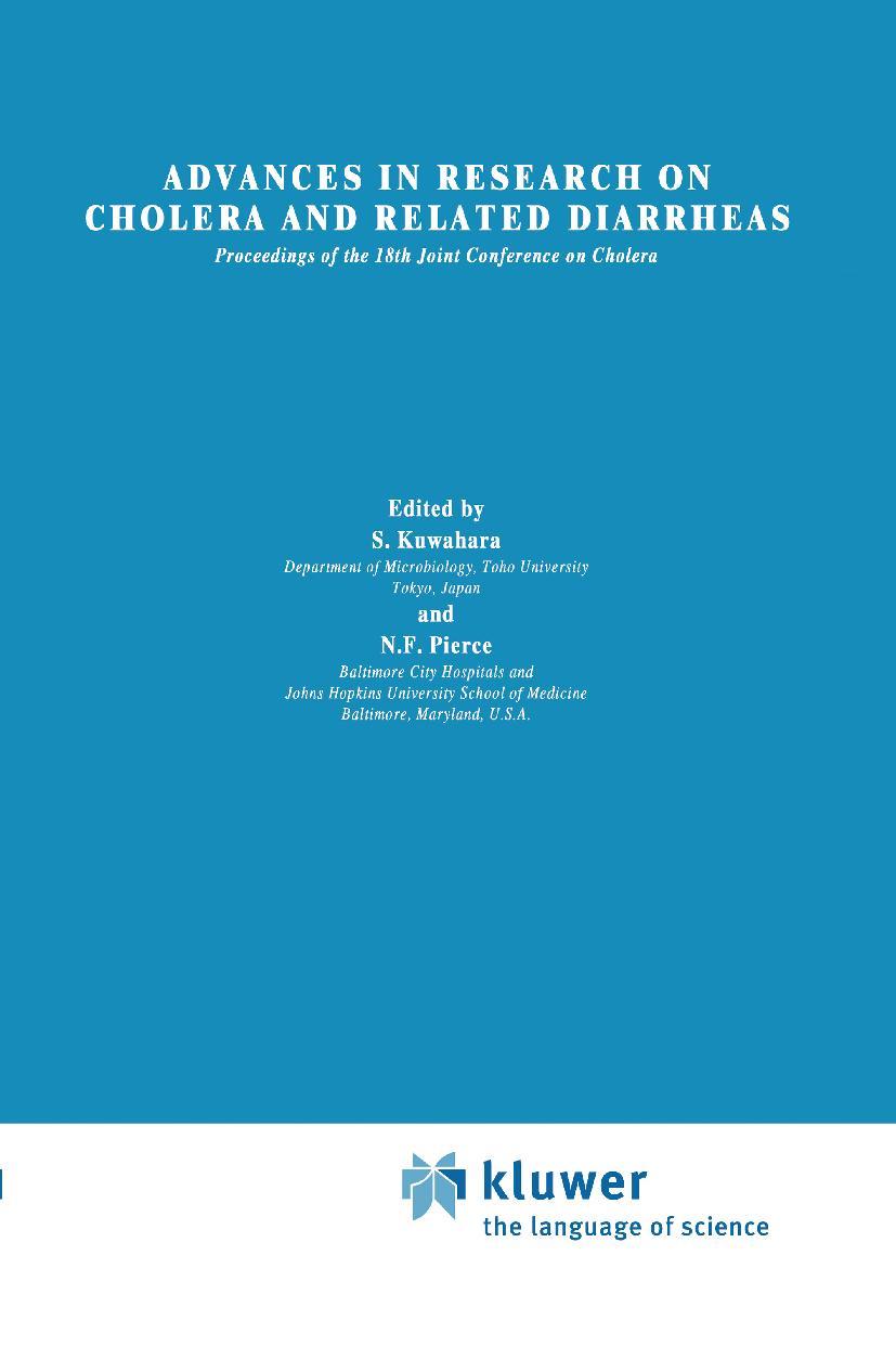 Vorderes Coverbild Advances in Research on Cholera and Related Diarrheas 2