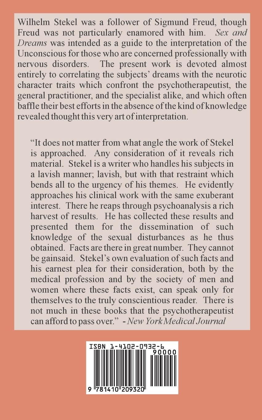 Rückseitencover Sex and Dreams