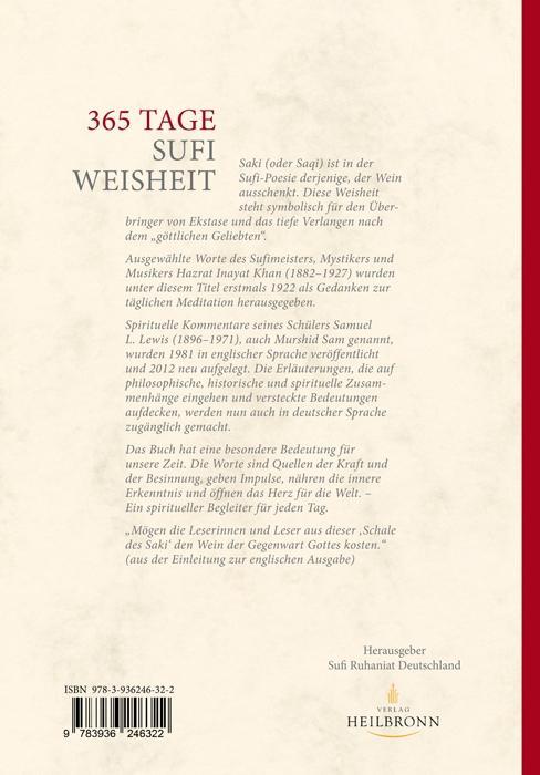 Beispielinhalt (Bild) 365 Tage Sufi-Weisheit