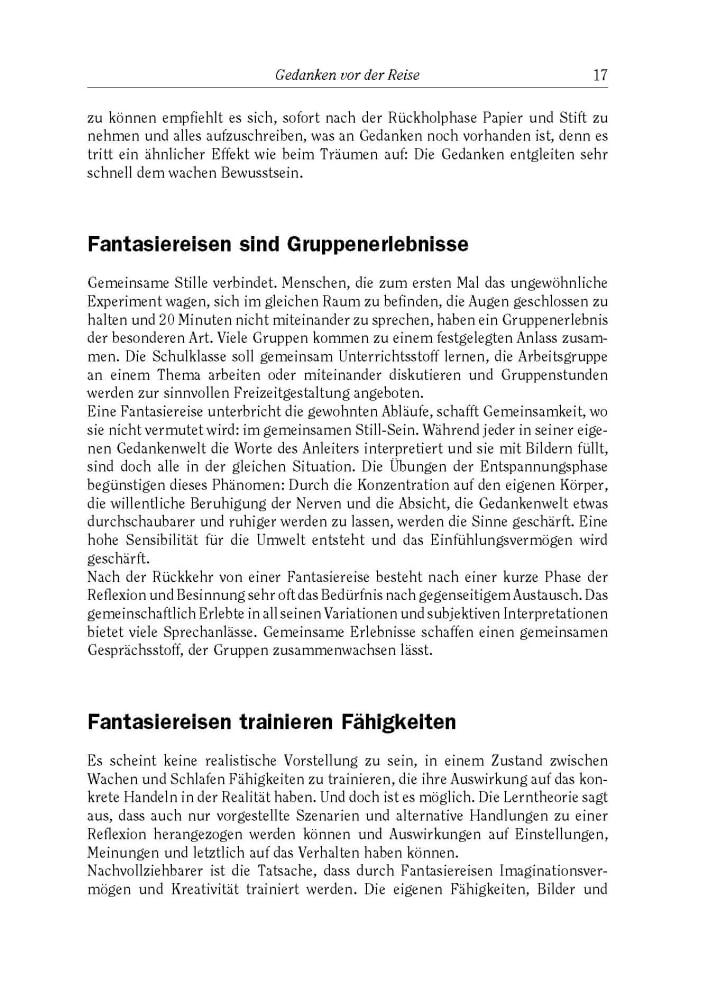 Beispielinhalt (Bild) Neue Fantasiereisen