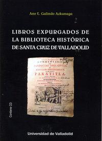 Vorderes Coverbild Libros expurgados de la Biblioteca Histórica de santa Cruz de Valladolid