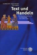 Vorderes Coverbild Text und Handeln