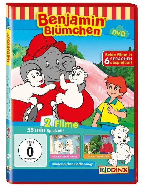 Vorderes Coverbild Benjamin Blümchen und die Eisbär-Babys & Die Wunderblume