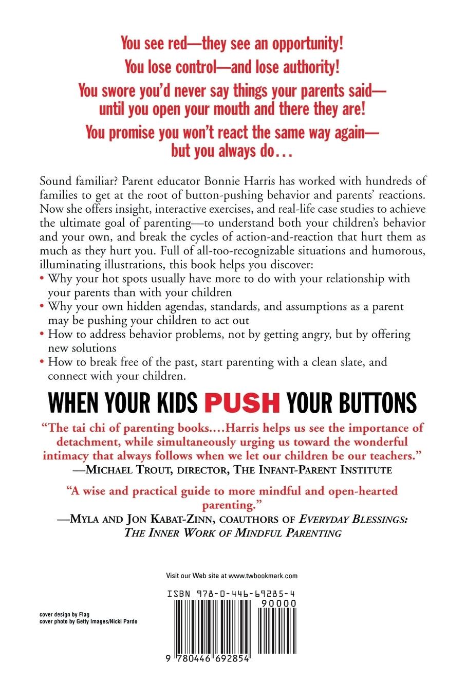 Rückseitencover When Your Kids Push Your Buttons