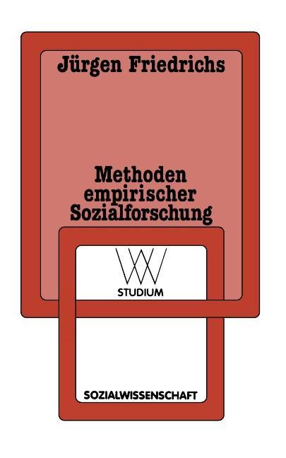 Vorderes Coverbild Methoden empirischer Sozialforschung