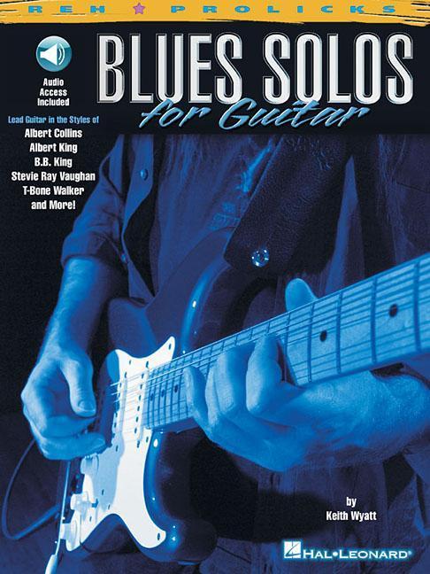 Vorderes Coverbild Blues Solos for Guitar Book/Online Audio