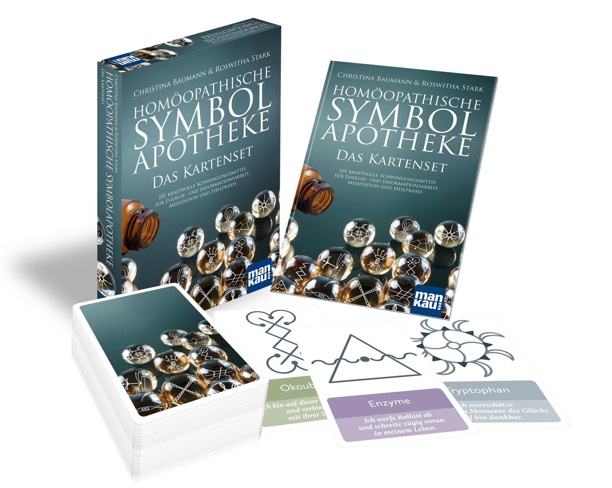 Beispielinhalt (Bild) Homöopathische Symbolapotheke. Das Kartenset