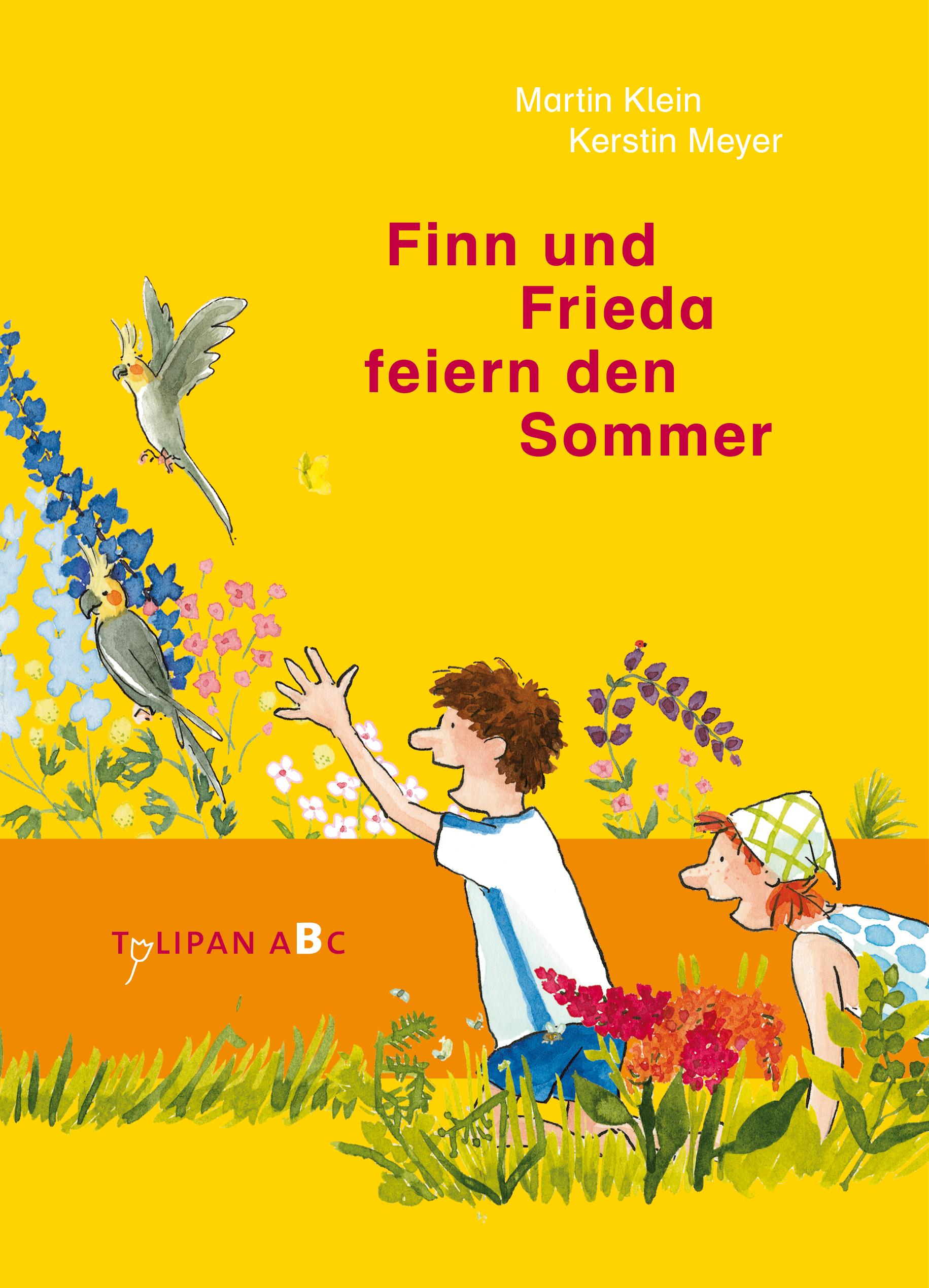 Vorderes Coverbild Finn und Frieda feiern den Sommer