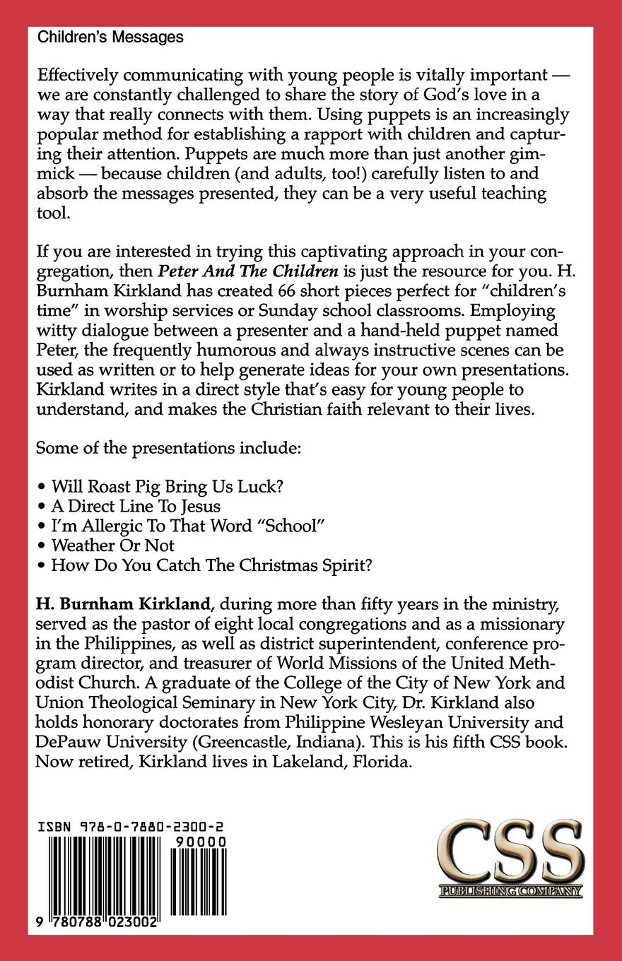 Rückseitencover Peter and the Children