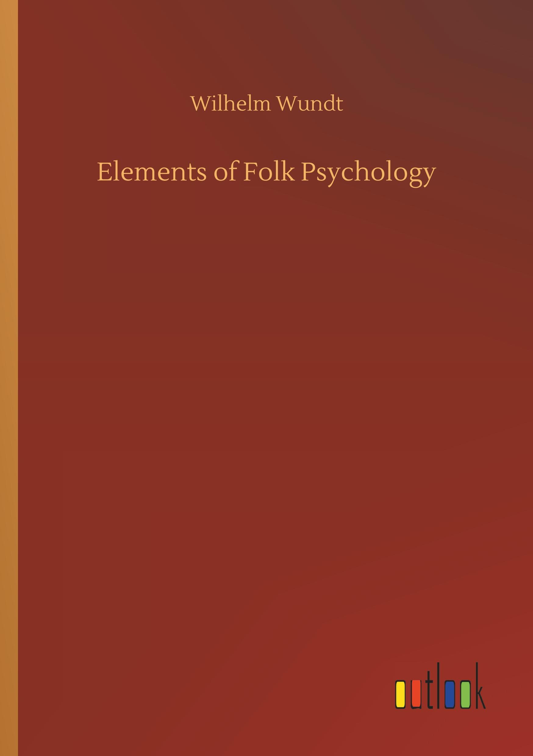 Vorderes Coverbild Elements of Folk Psychology