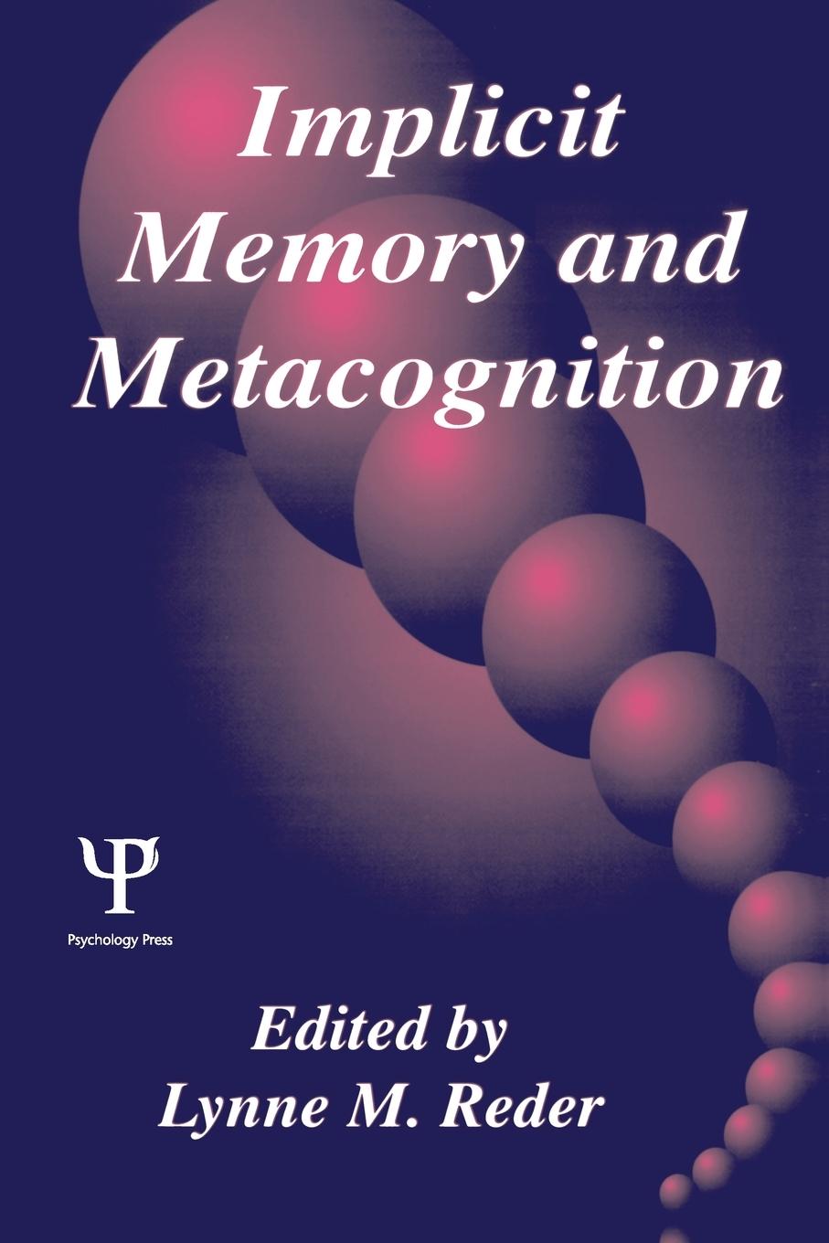 Vorderes Coverbild Implicit Memory and Metacognition