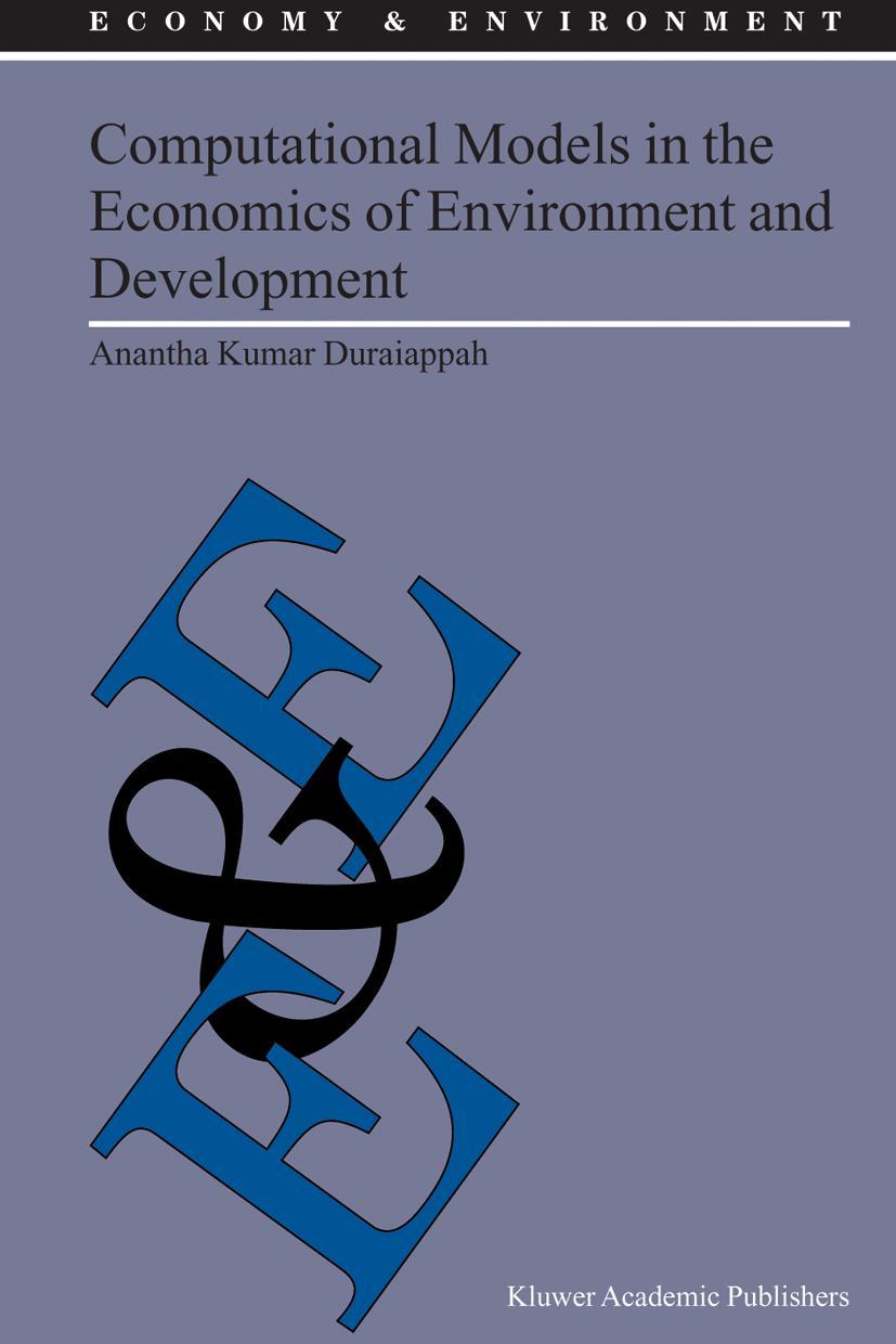 Vorderes Coverbild Computational Models in the Economics of Environment and Development