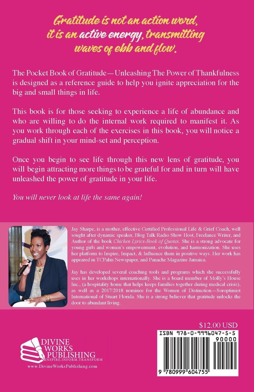 Rückseitencover The Pocket Book of Gratitude