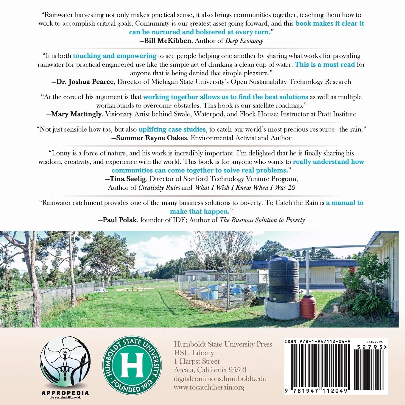 Rückseitencover To Catch the Rain