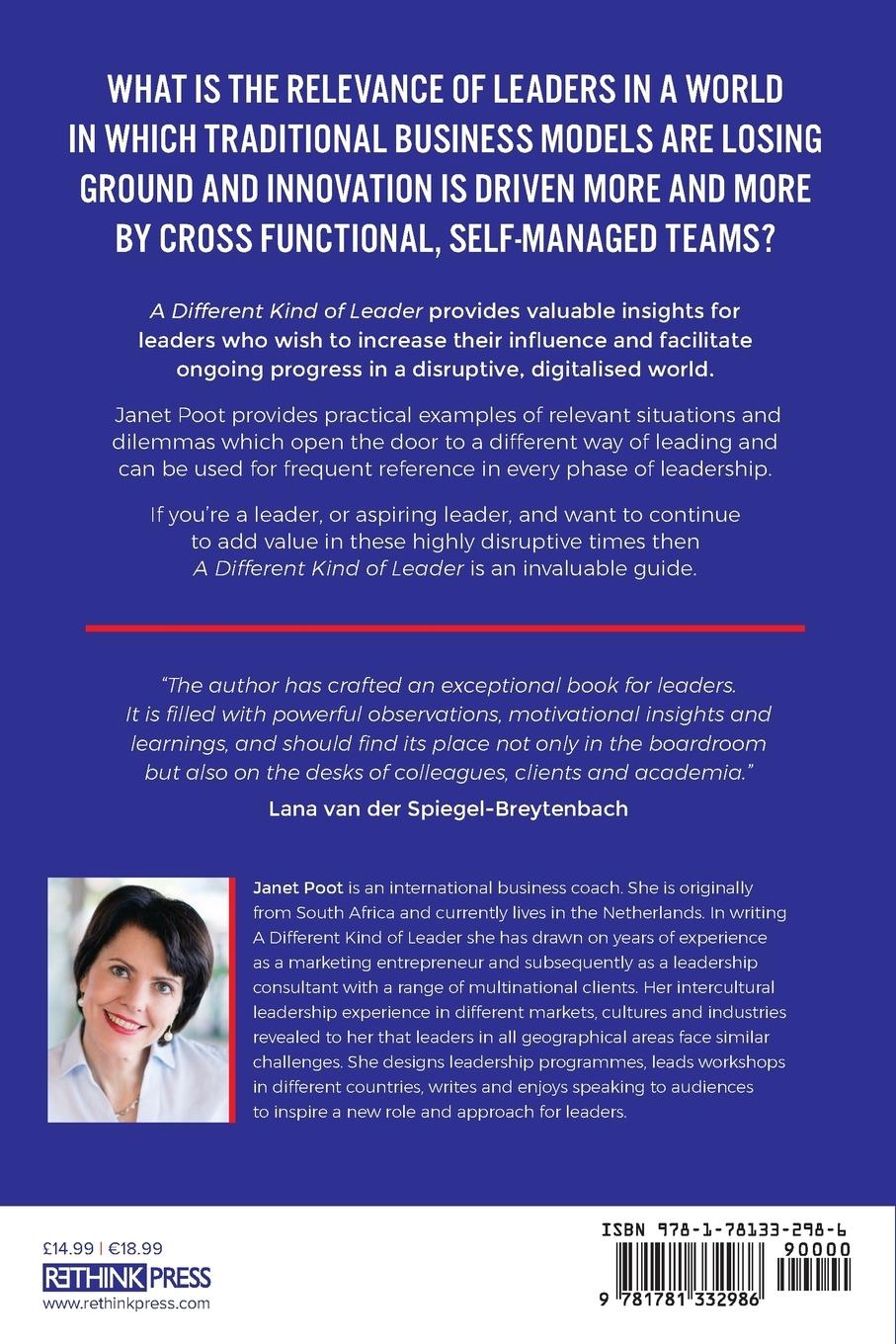 Rückseitencover A Different Kind of Leader