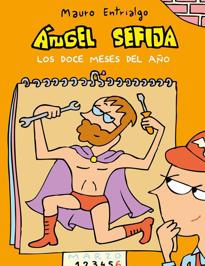 Vorderes Coverbild Ángel Sefija los doce meses del año