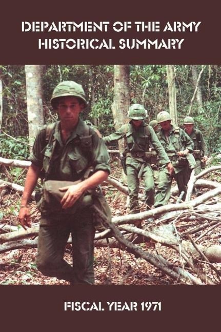 Vorderes Coverbild Department of the Army Historical Summary