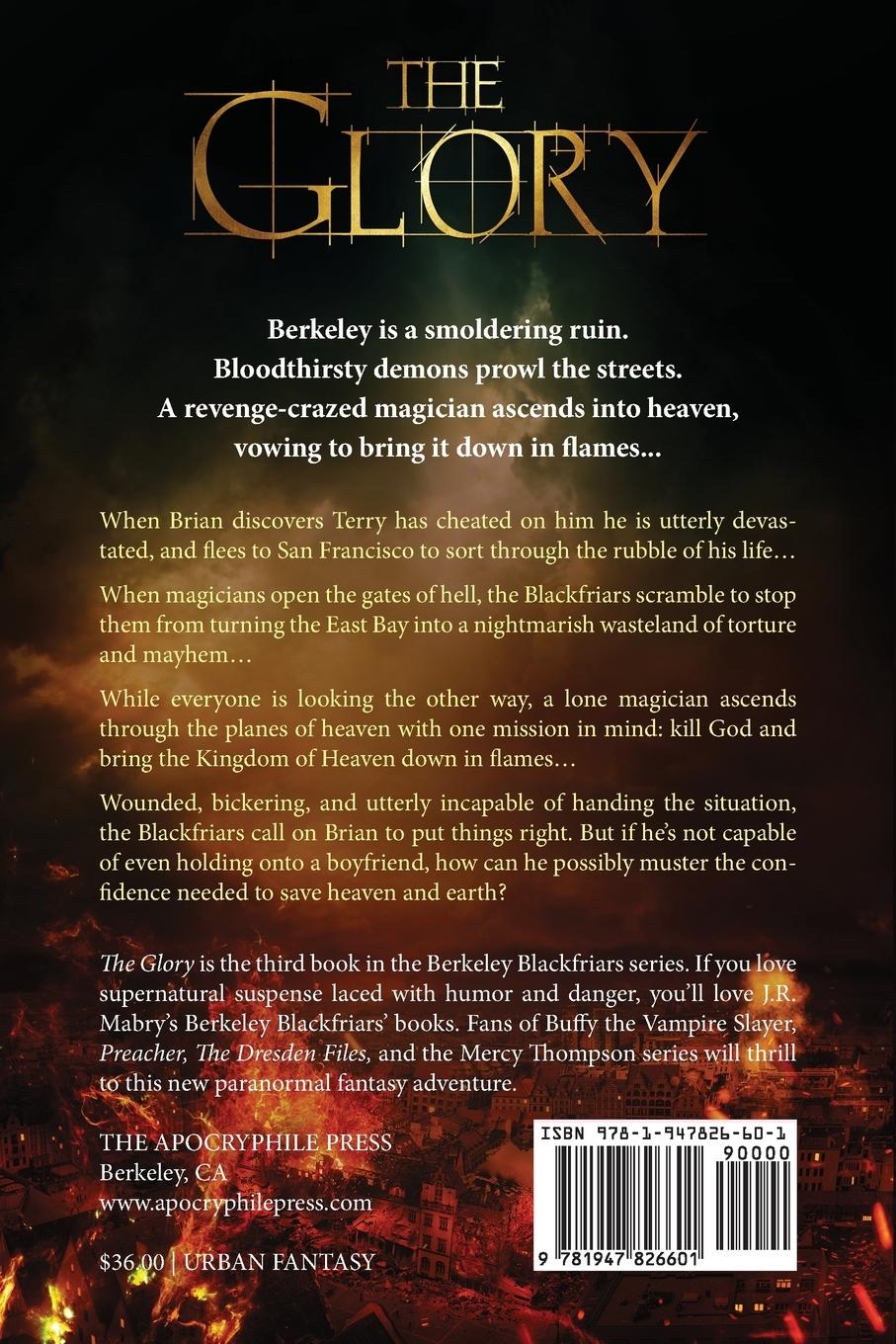 Rückseitencover The Glory