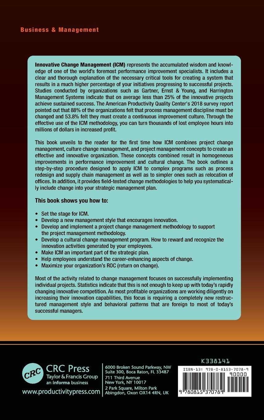 Rückseitencover Innovative Change Management (ICM)