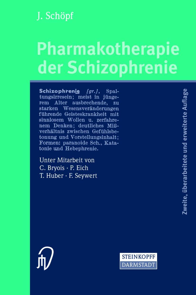 Vorderes Coverbild Pharmakotherapie der Schizophrenie