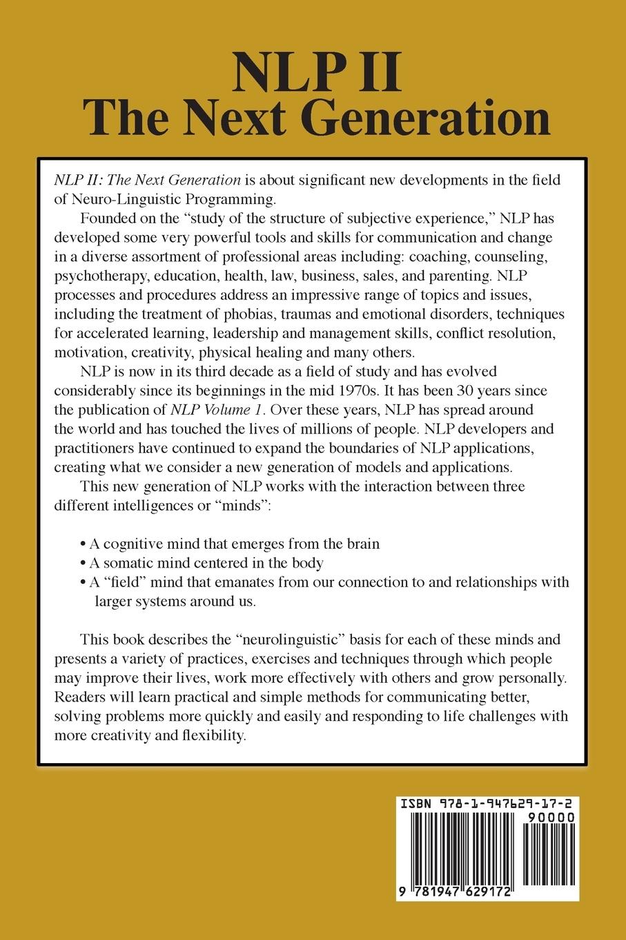 Rückseitencover NLP II