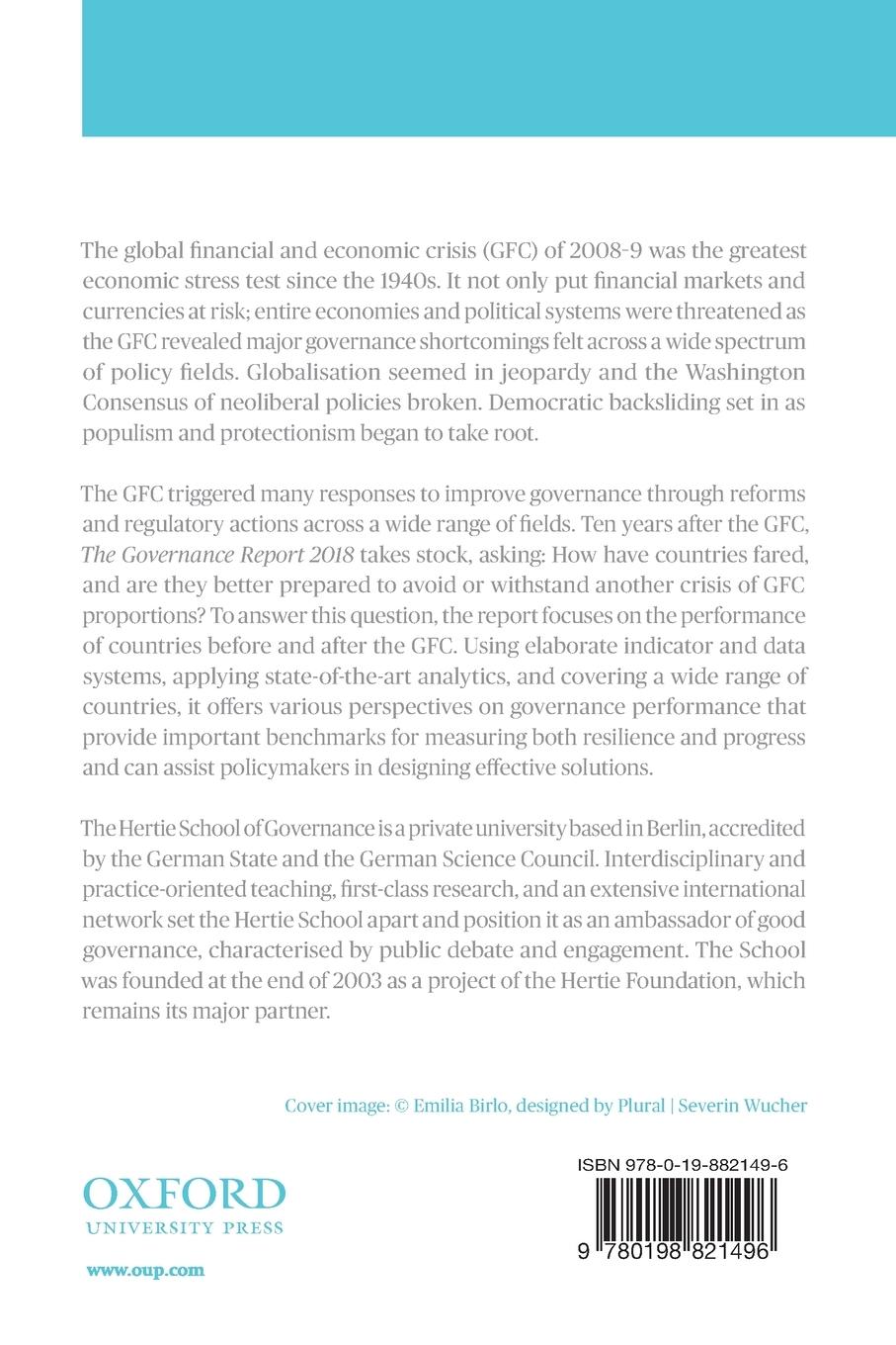 Rückseitencover The Governance Report 2018