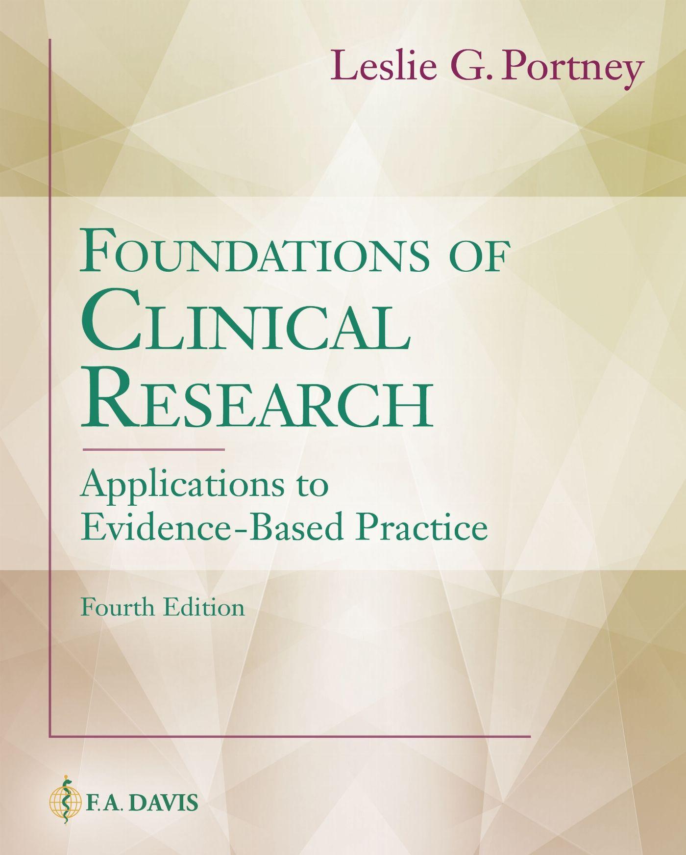 Vorderes Coverbild Foundations of Clinical Research