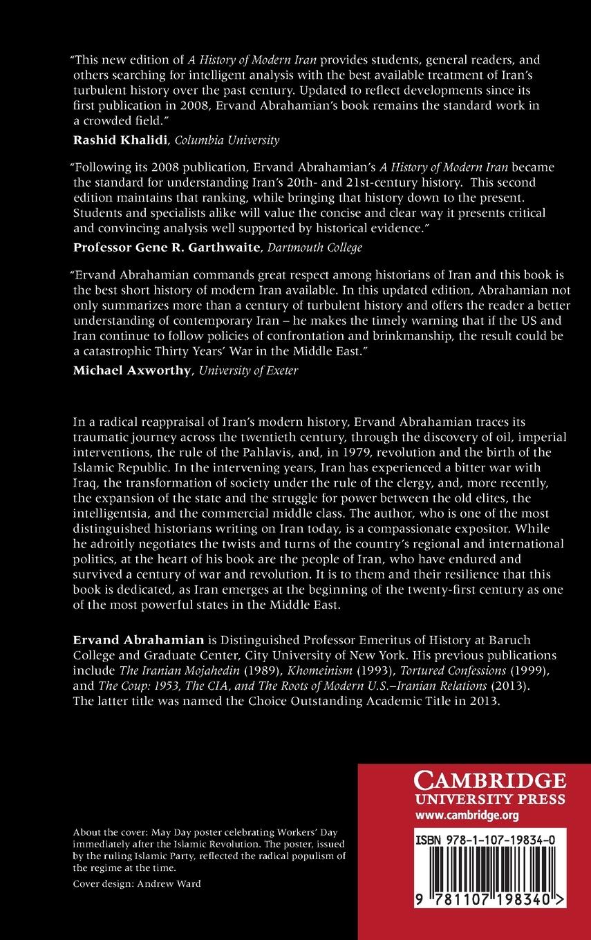 Rückseitencover A History of Modern Iran