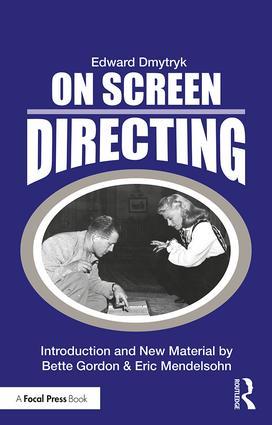 Vorderes Coverbild On Screen Directing