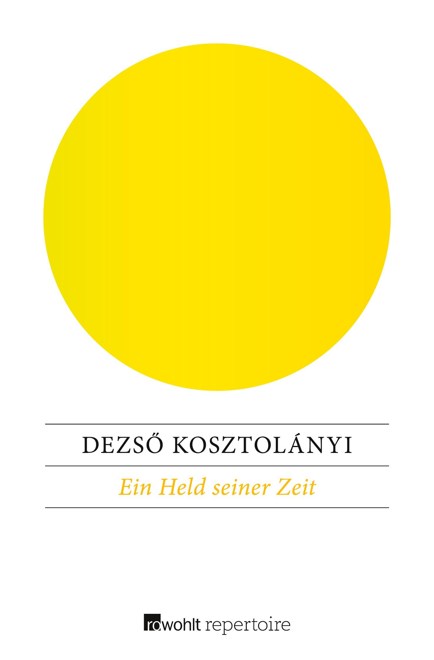 Vorderes Coverbild Ein Held seiner Zeit