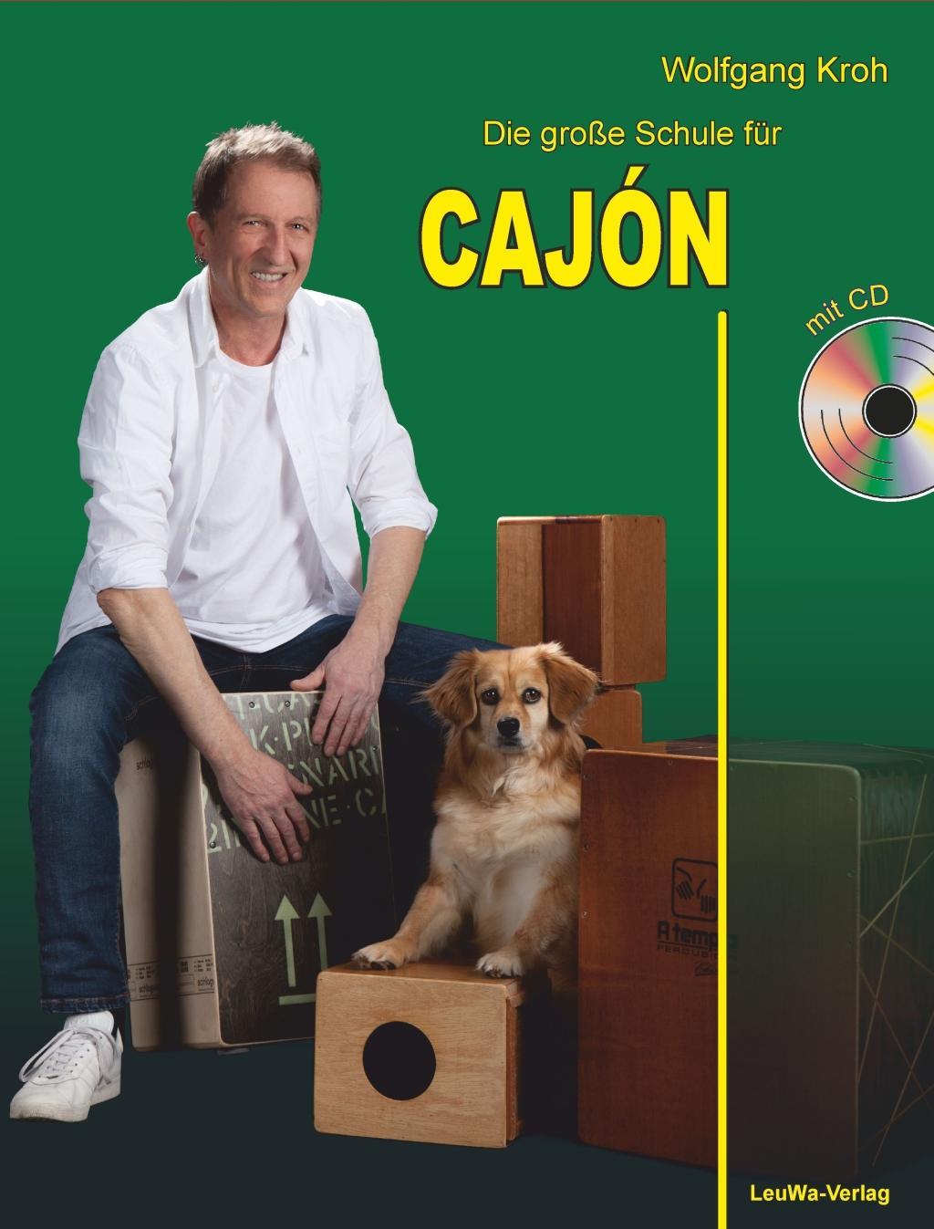 Vorderes Coverbild Die große Schule für CAJÓN mit CD