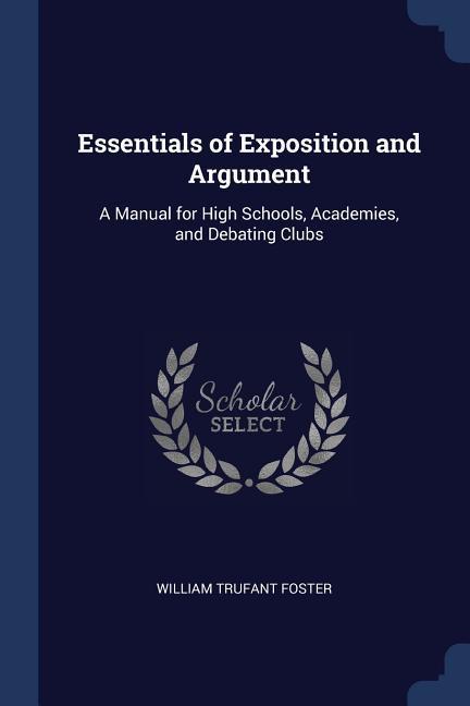 Vorderes Coverbild Essentials of Exposition and Argument