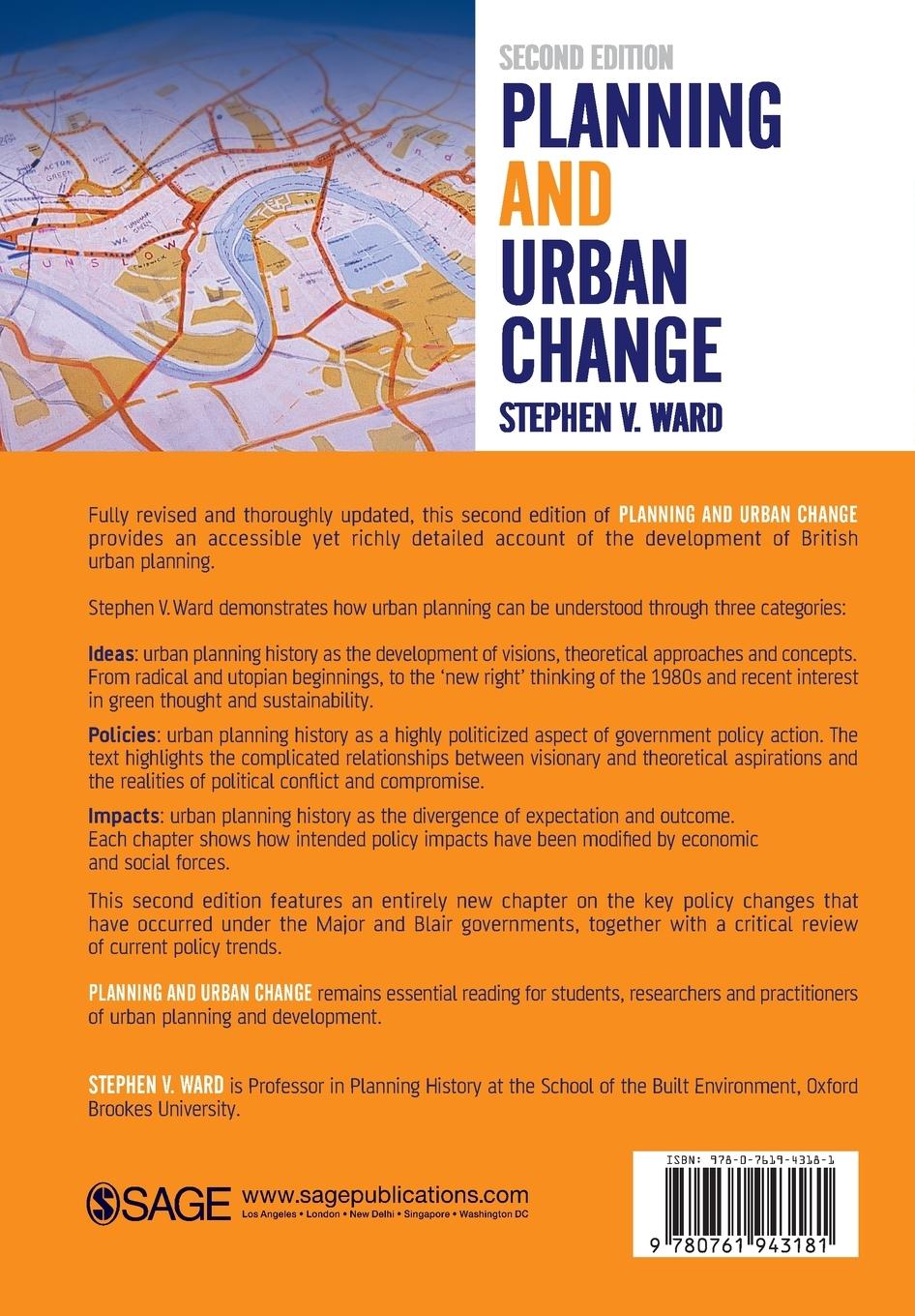 Rückseitencover Planning and Urban Change