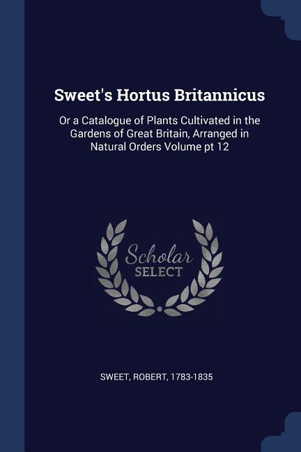 Vorderes Coverbild Sweet's Hortus Britannicus