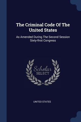 Vorderes Coverbild The Criminal Code Of The United States