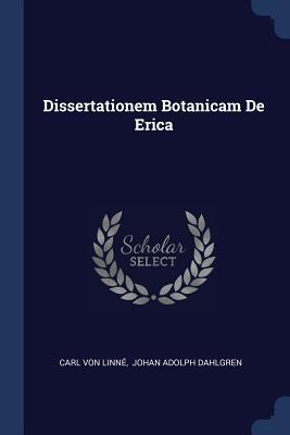 Vorderes Coverbild Dissertationem Botanicam De Erica