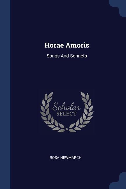 Vorderes Coverbild Horae Amoris
