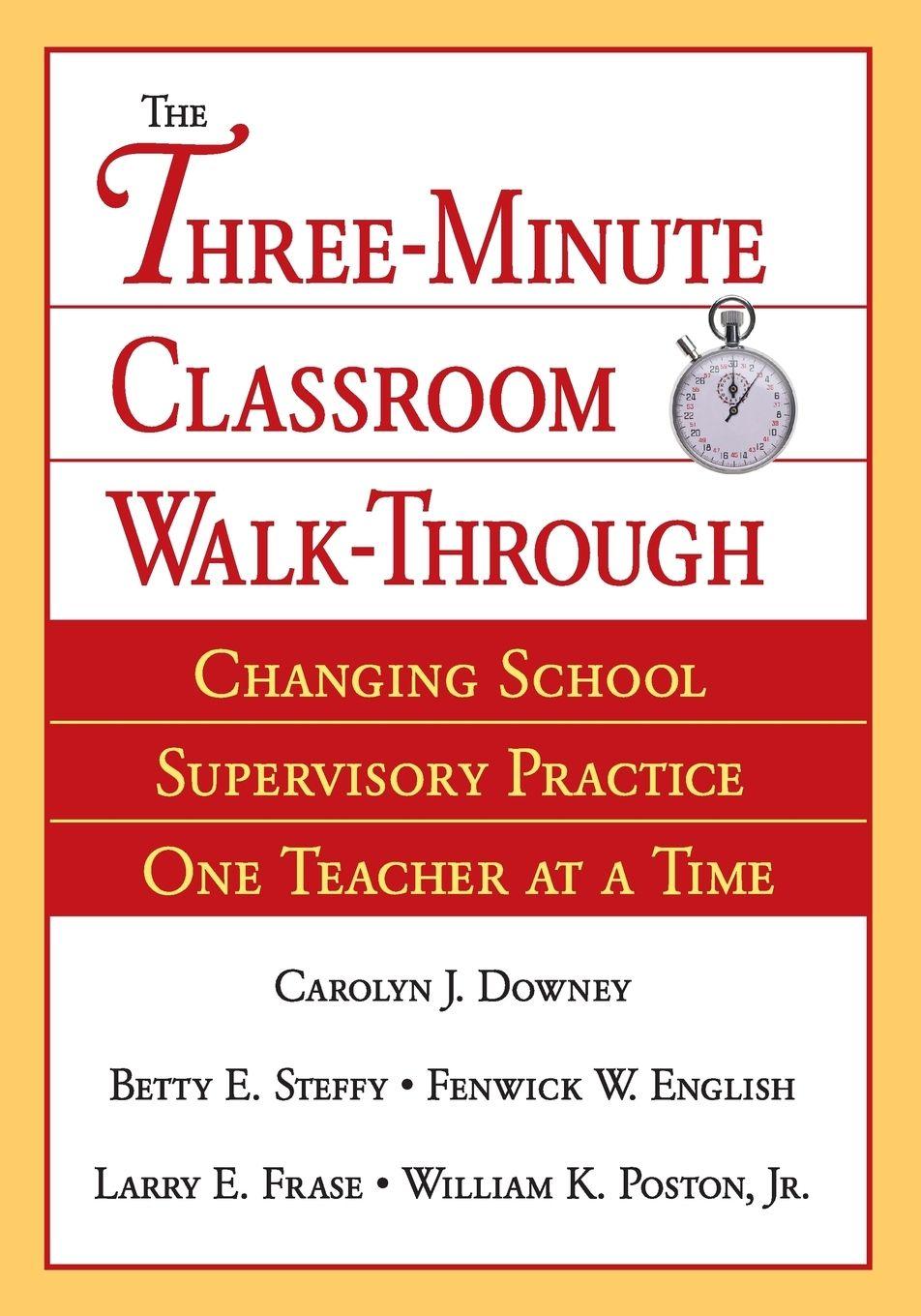 Vorderes Coverbild Three-Minute Classroom Walk-Through