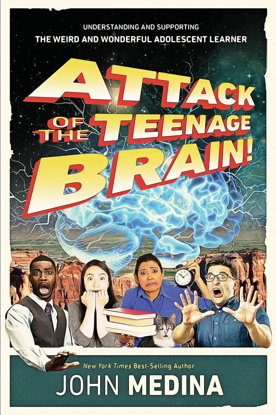 Vorderes Coverbild Attack of the Teenage Brain