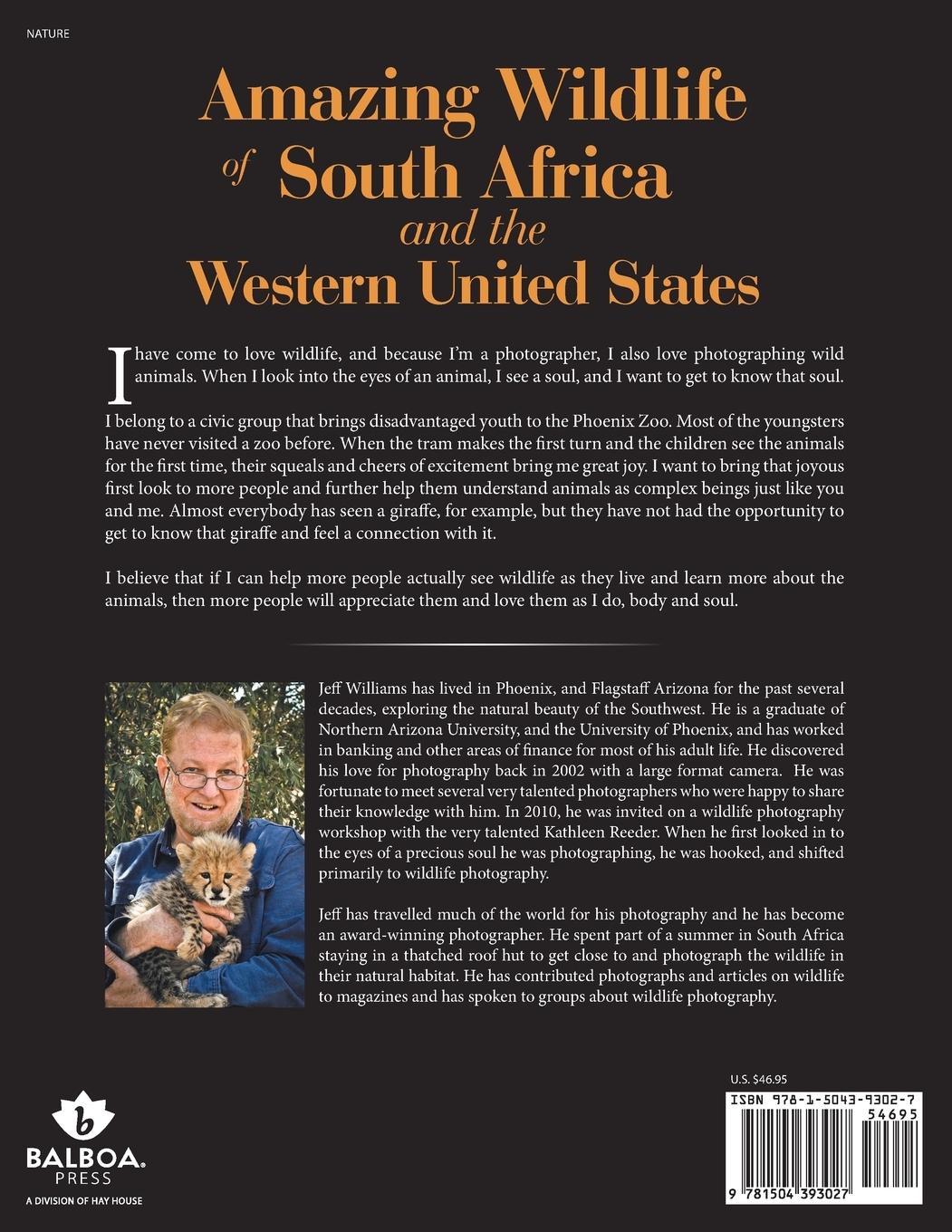 Rückseitencover Amazing Wildlife of South Africa and the Western United States