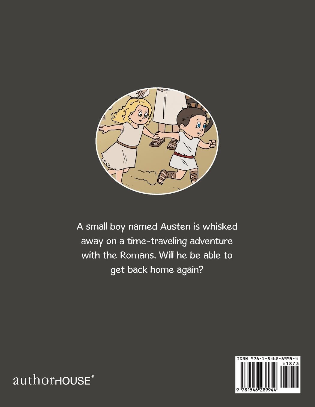 Rückseitencover Austen the Time Travelling Hero