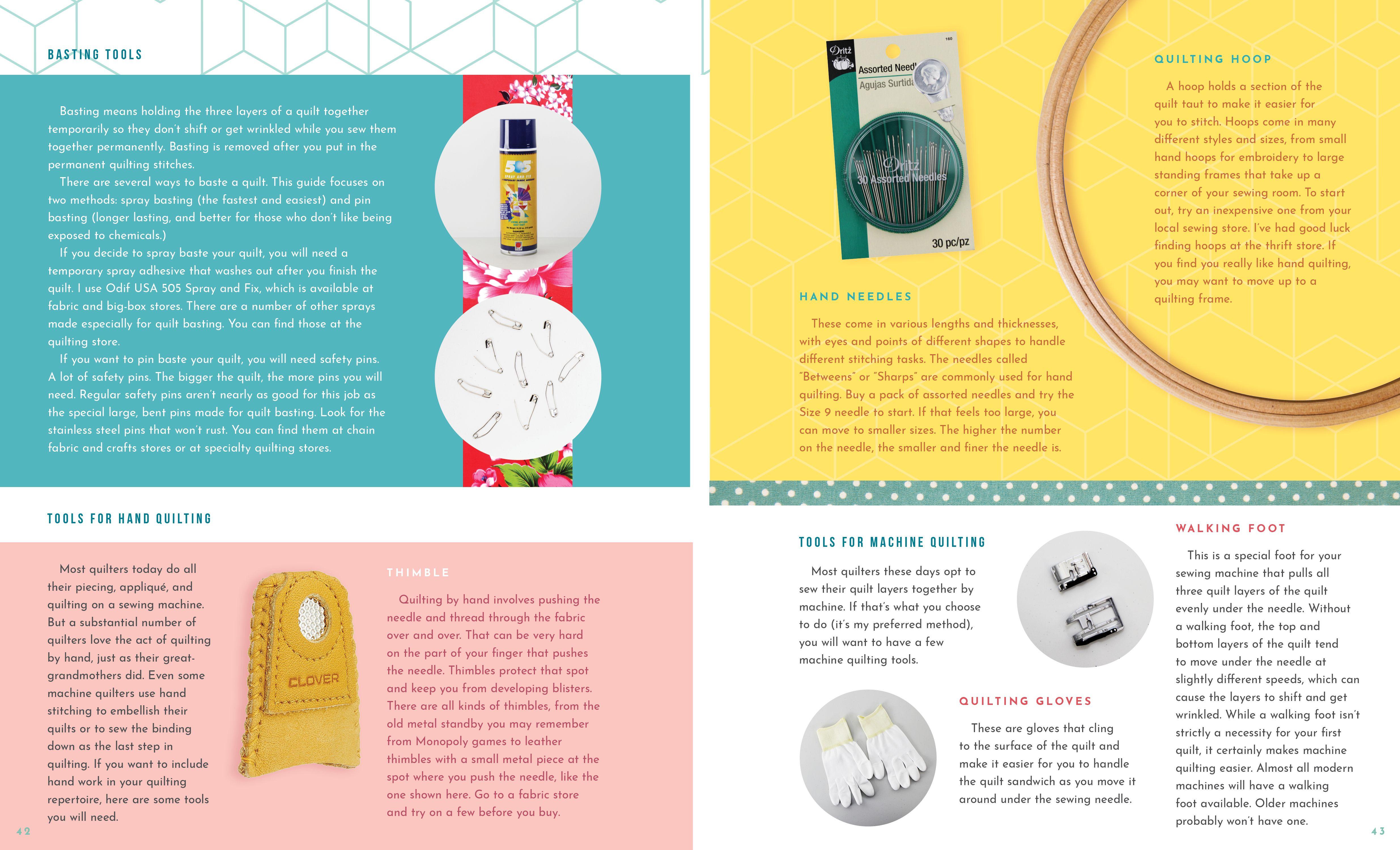 Beispielinhalt (Bild) A Beginner's Guide to Quilting